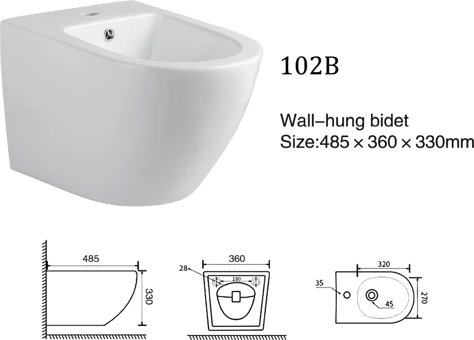 Wall-hung Toilet 490FX